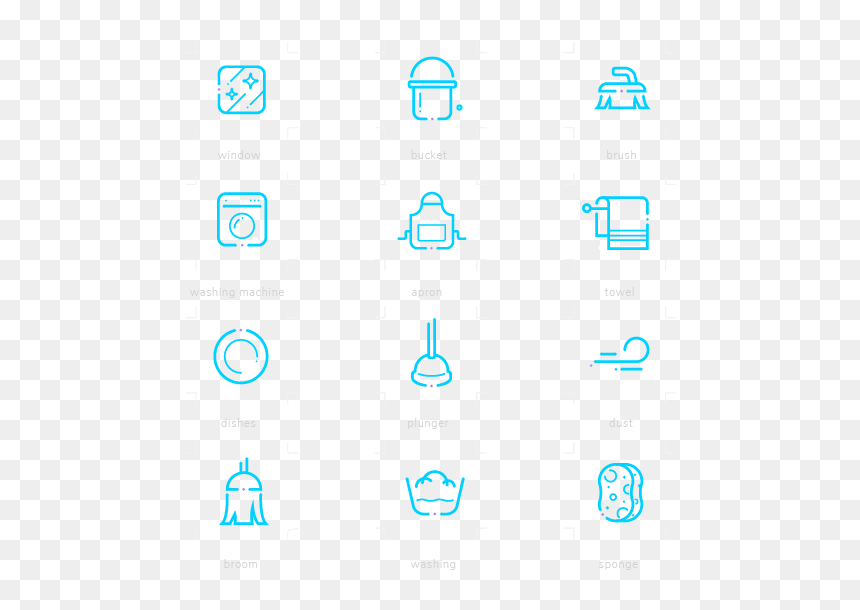 Cleaning-v2 - Graphics, HD Png Download - cleaning icons png