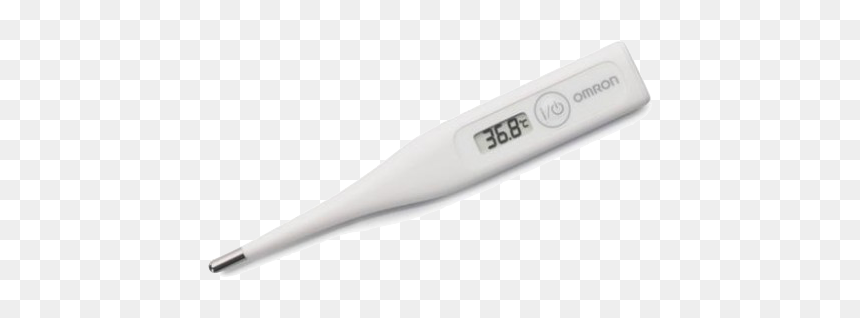 Omron Eco Temp Basic Thermometer, HD Png Download - thermometer.png