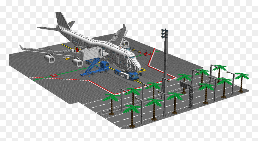 Diorama Boeing 747-400 - Mikoyan Mig-29, HD Png Download - boeing 747 png