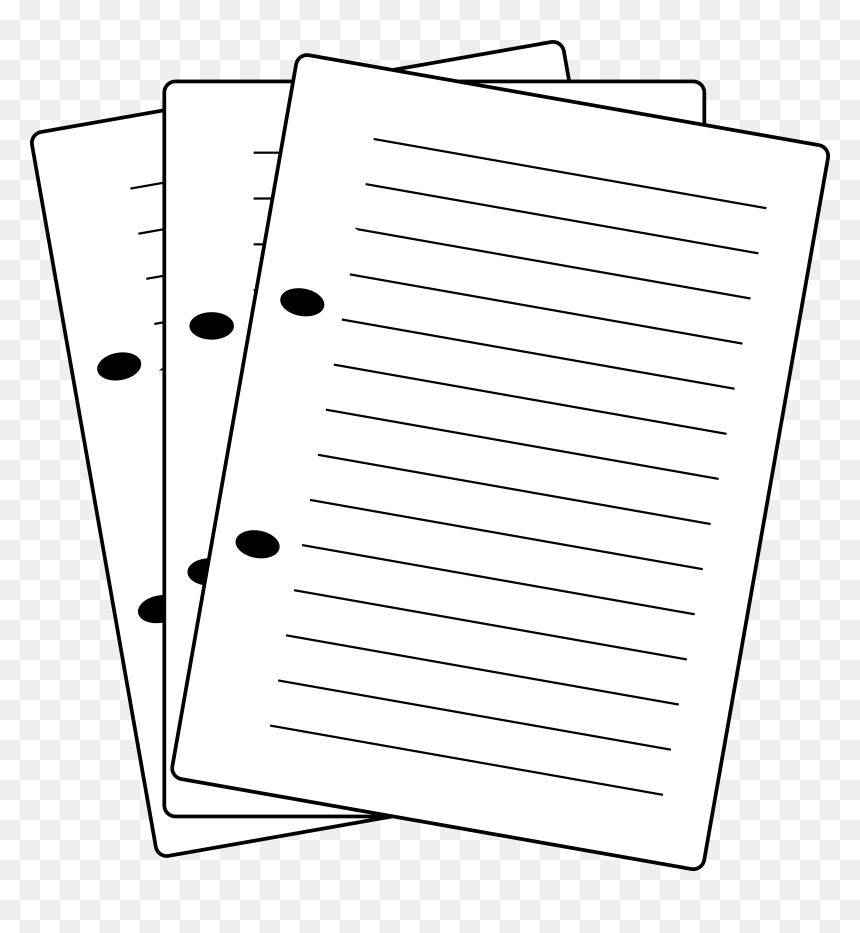 Hoja De Documentos Png , Png Download - Hoja De Notas En Blanco, Transparent Png - documentos png