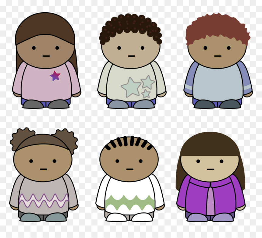 Emotion,boy,head - Simple Kids Characters, HD Png Download - kid screaming png