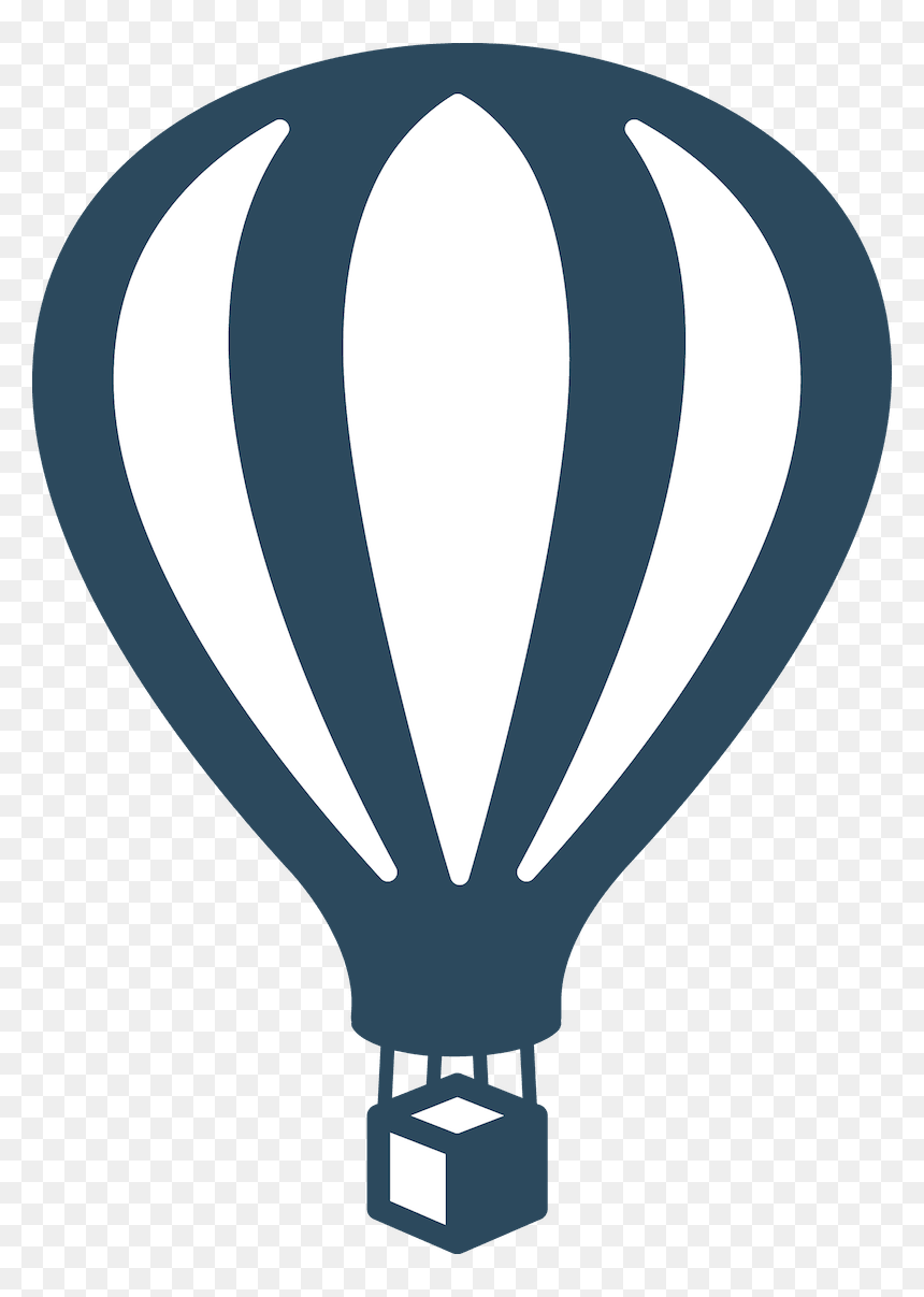 Minimal Balloon Icon - Hot Air Balloon, HD Png Download - balloon icon png