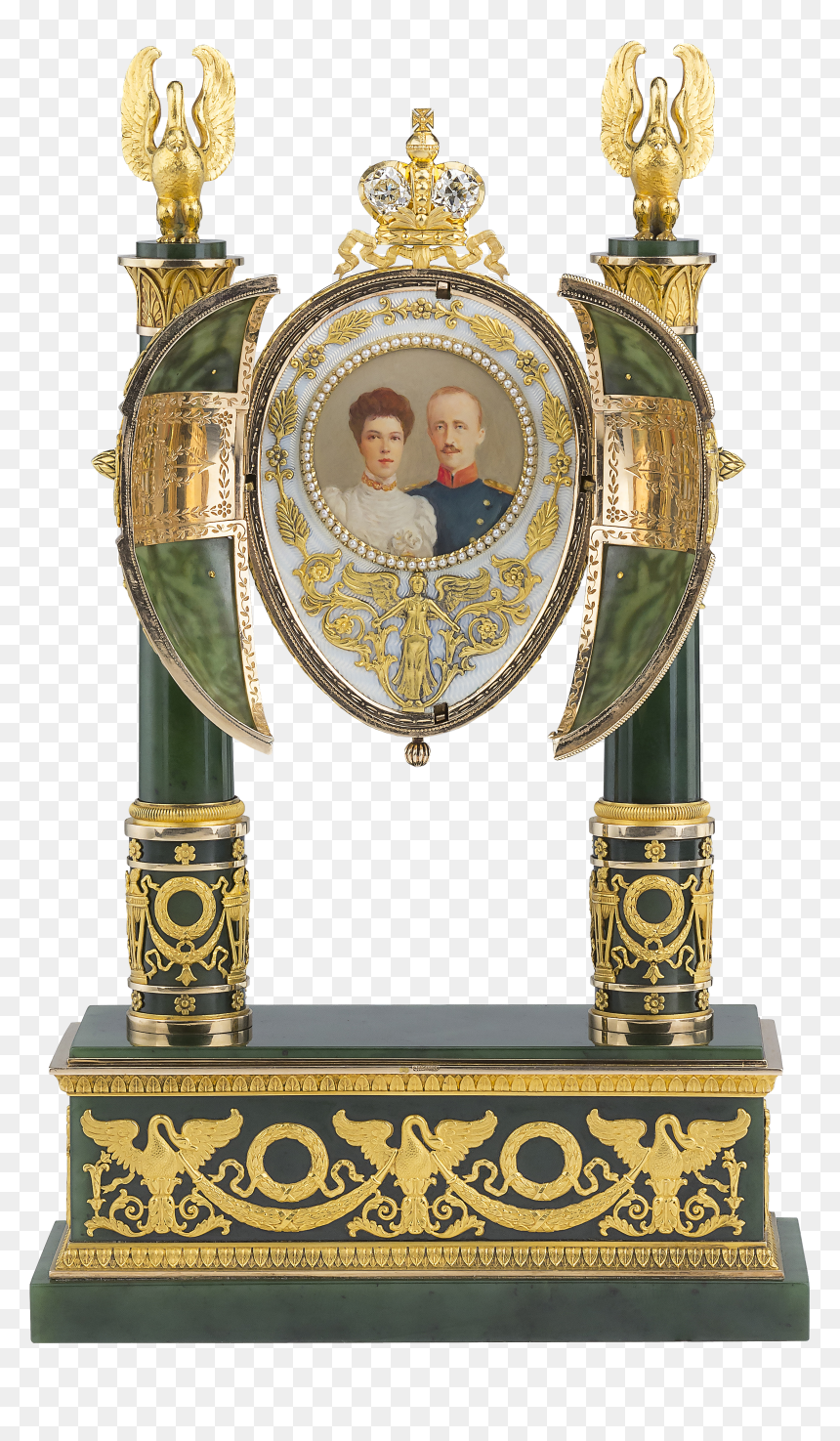Empire Nephrite Fabergé Egg, HD Png Download - gold egg png