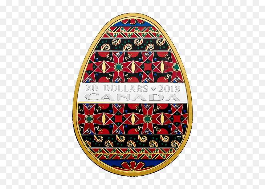 Pysanka Coin, HD Png Download - gold egg png