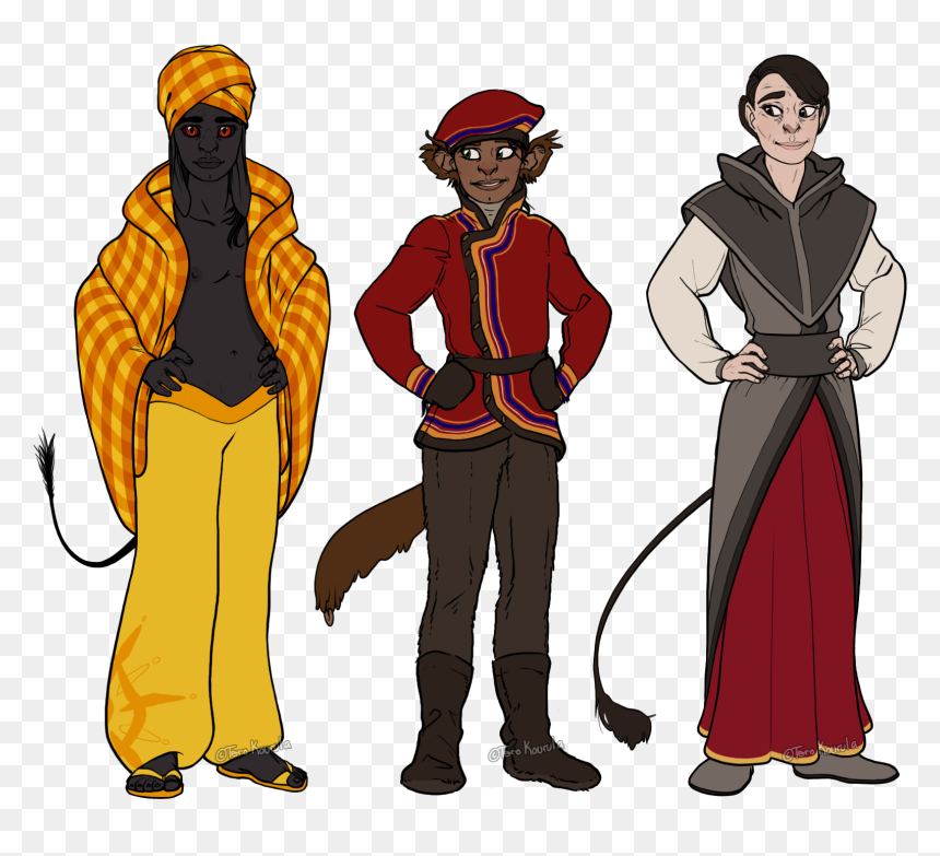 Cartoon, HD Png Download - png traditional clothing
