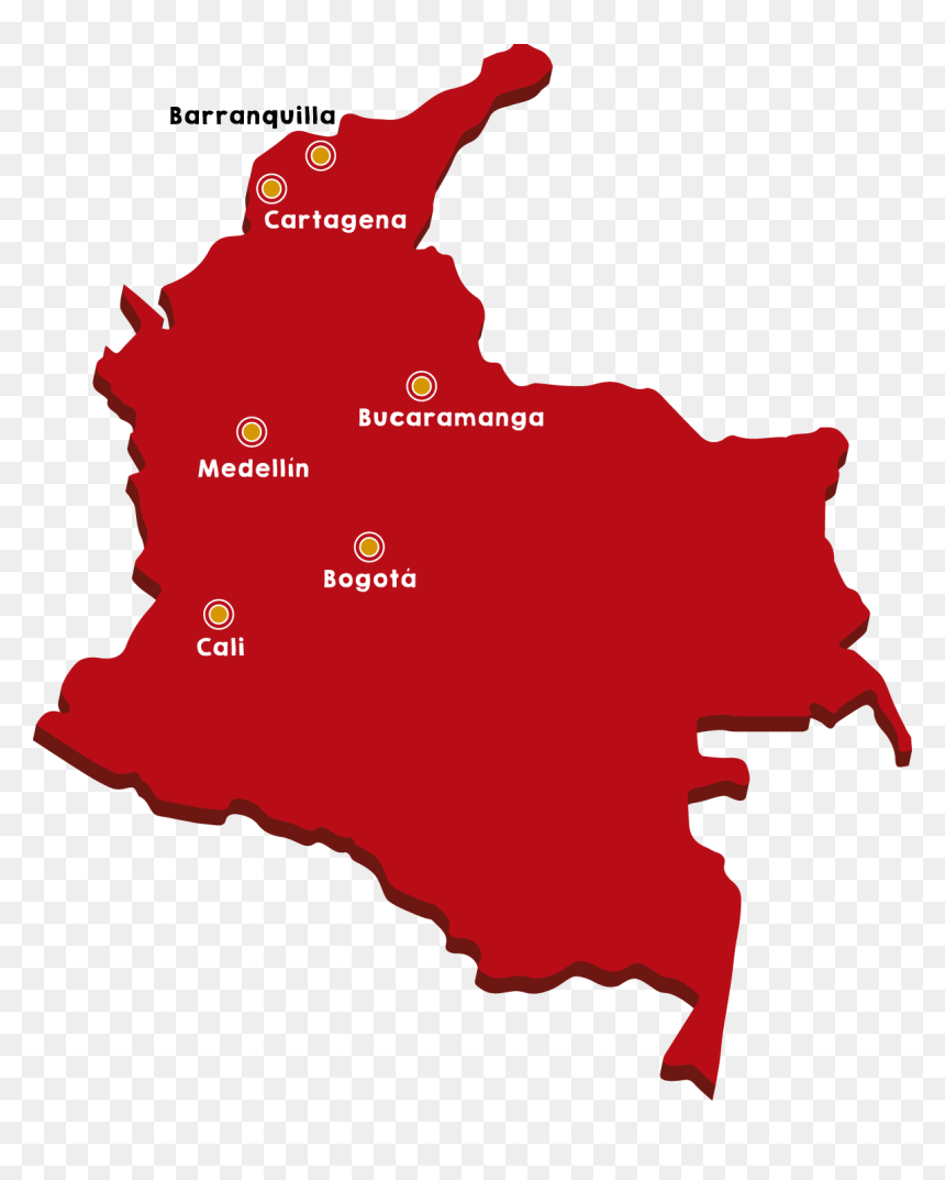 Reeleccion Uribe 2006, HD Png Download - mapa colombia png