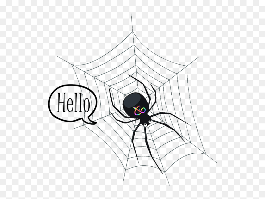 Spider Web, HD Png Download - spider net png