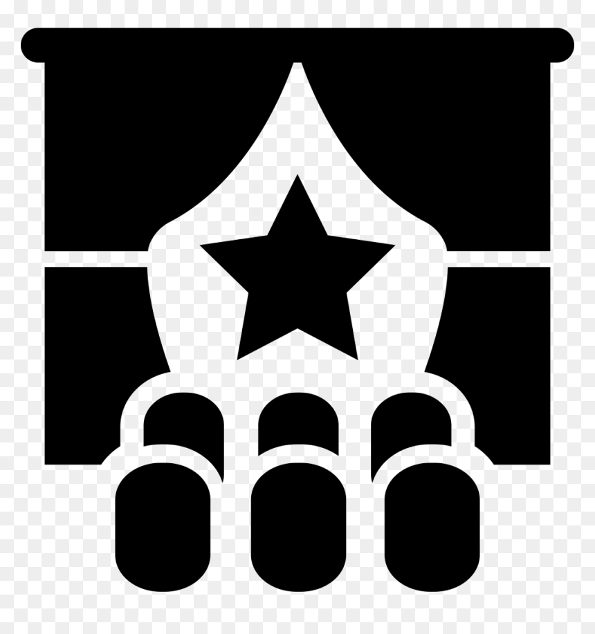 Theater Or Cinema - Ícono De Teatro Png, Transparent Png - cinema icon png