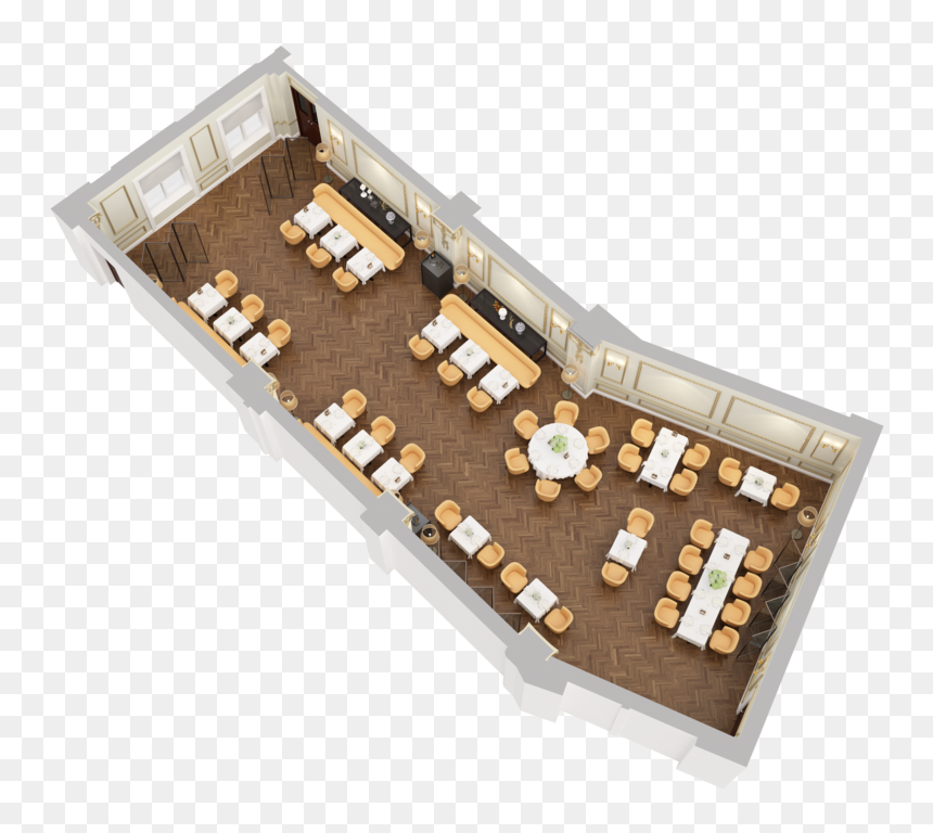 Floor Plan, HD Png Download - plan view people png