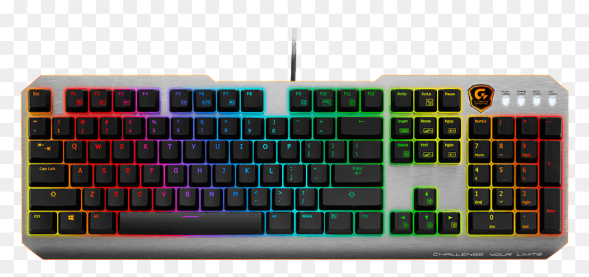 Gigabyte Xk700, HD Png Download - razer keyboard png