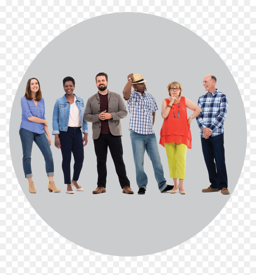 Family, HD Png Download - casual people png