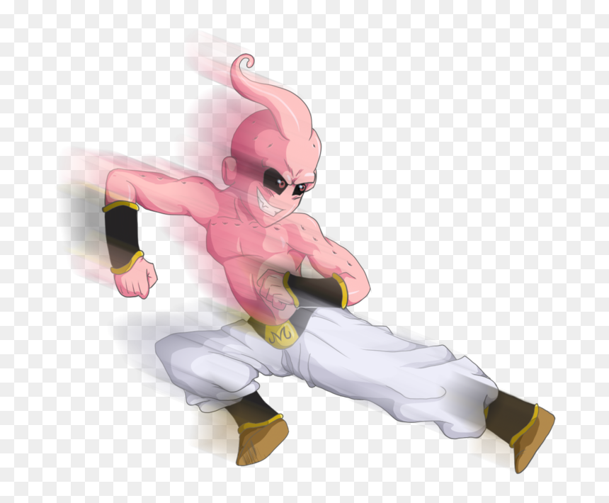 Majin Kid Buu - Cartoon, HD Png Download - buu png