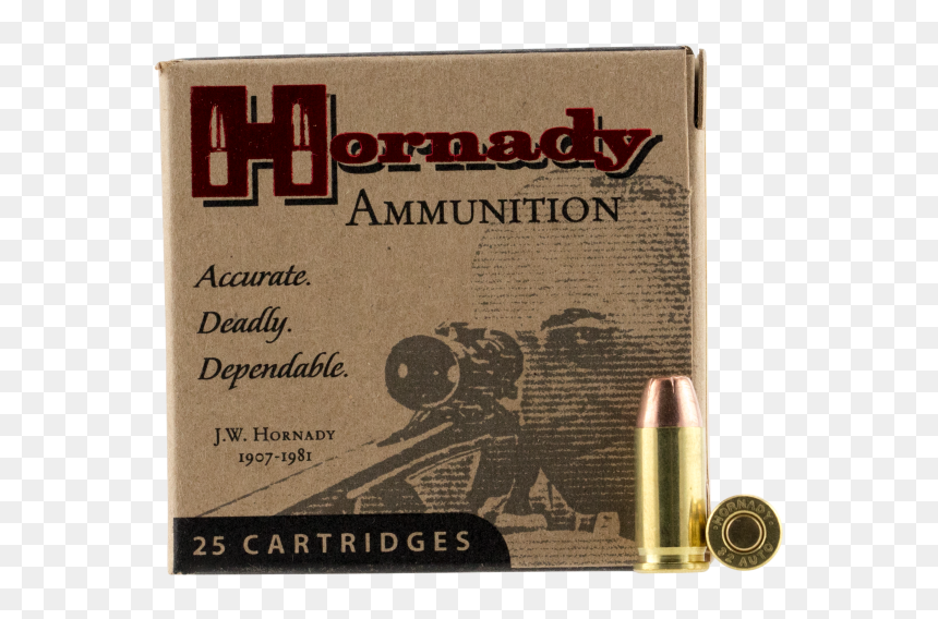 Hornady Custom Xtp 124gr +p 9mm, HD Png Download - hollow point png