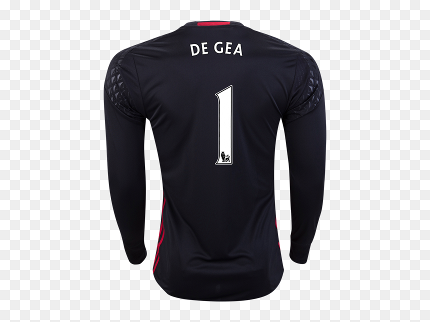 De Gea Black Goalkeeper Jersey, HD Png Download - de gea png