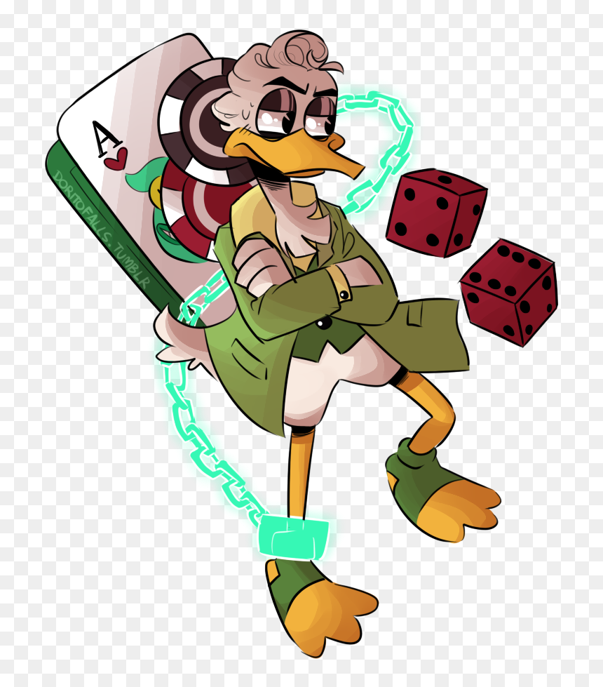 Sad Gladstone Gander, HD Png Download - ducktales png