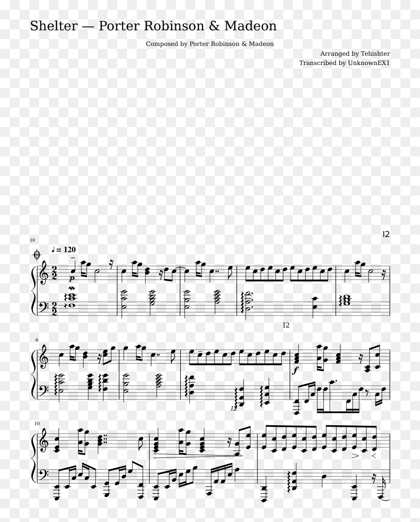 Sheet Music, HD Png Download - porter robinson logo png