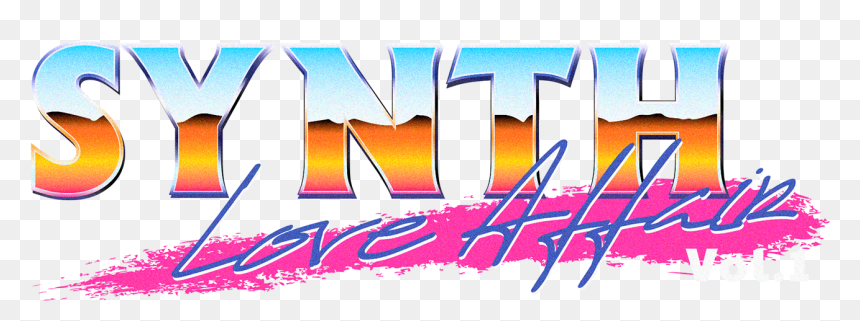 Album And Cassette Cover Designed For The Synth Love - Poster, HD Png Download - 80s logo png