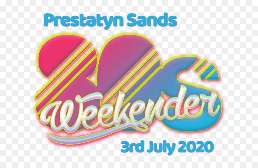 80s Weekender - Graphic Design, HD Png Download - 80s logo png
