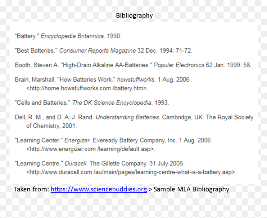 Screenshot, HD Png Download - bibliography png