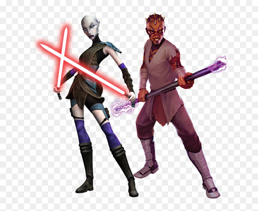 Premium Eras Legends - Star Wars Clone Wars Sith Girl, HD Png Download - sith eyes png