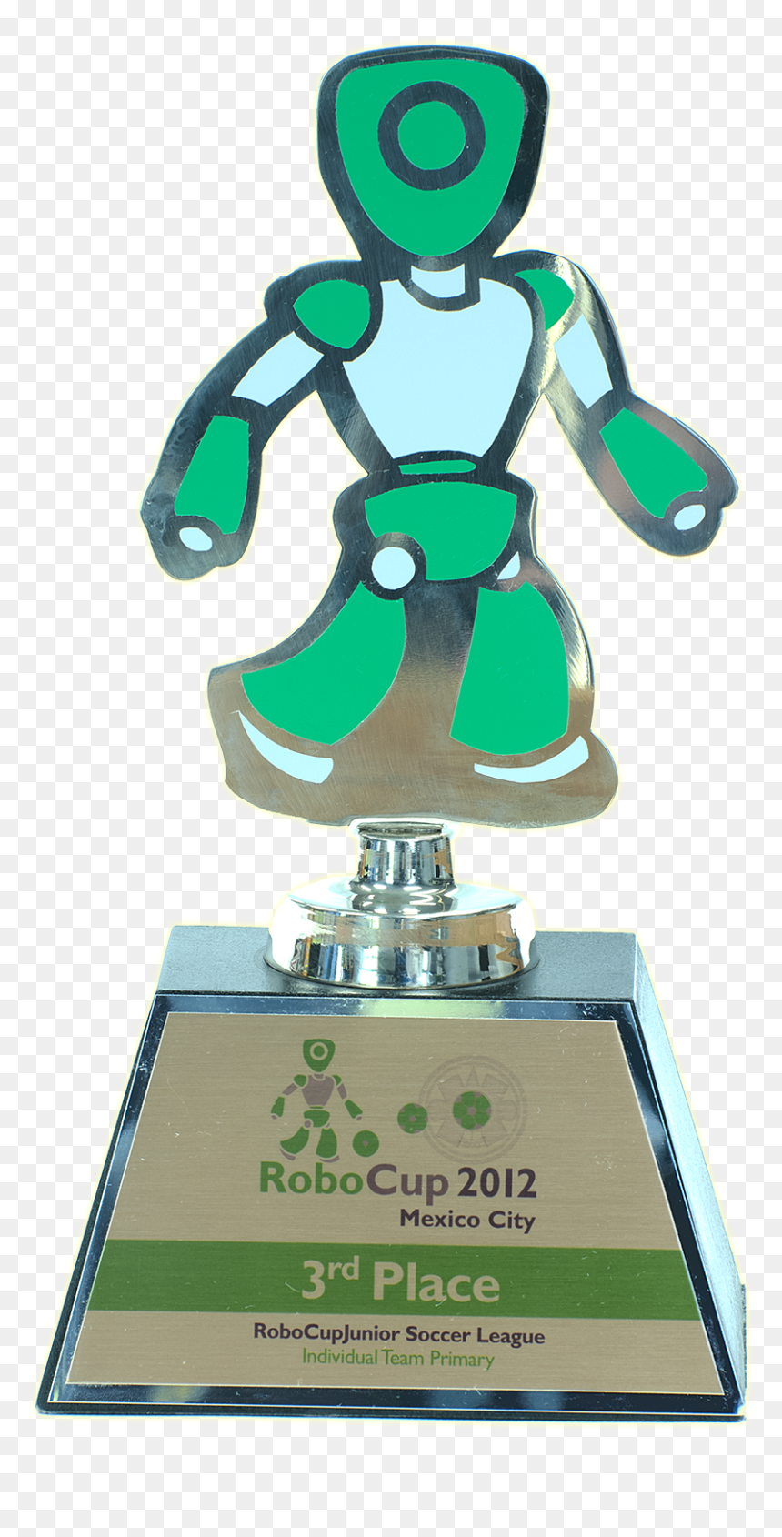 Robocupjunior 2012 Soccer Primary World 3rd Place Award - Robocup, HD Png Download - 3rd place png