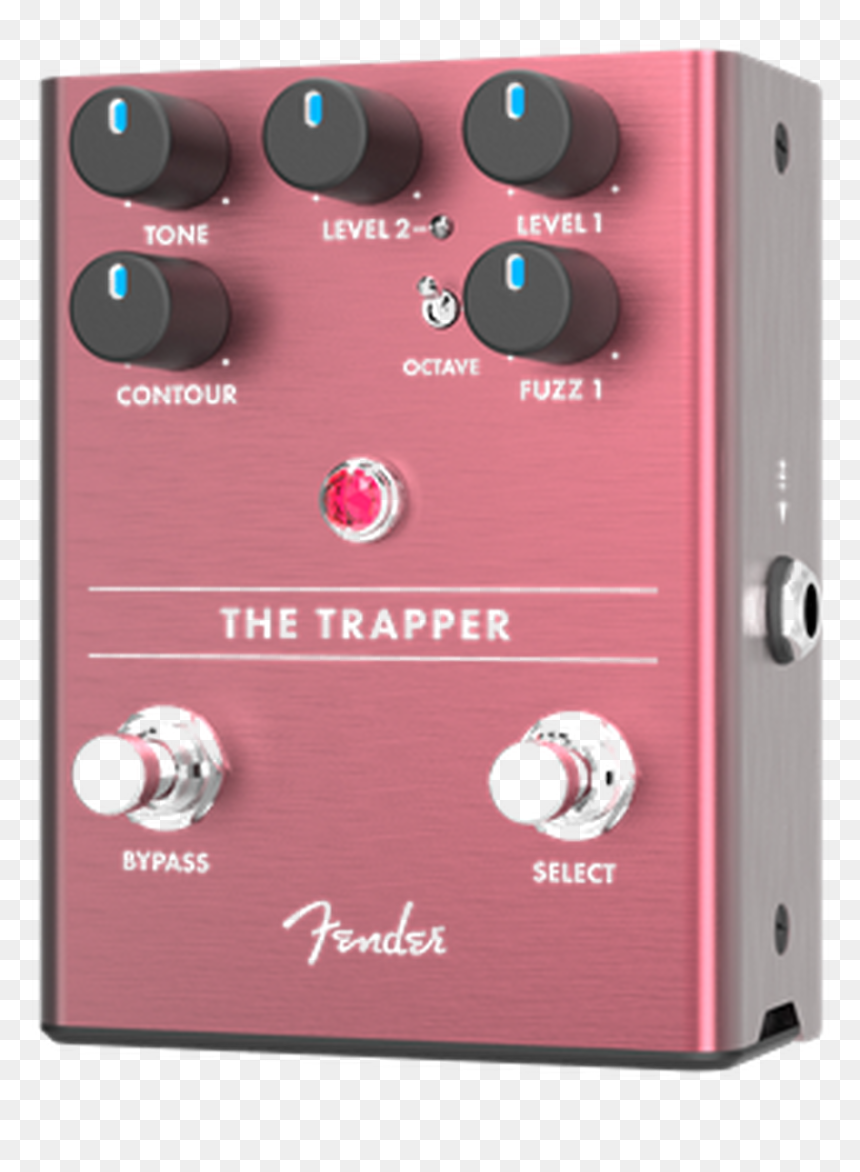 Fender The Trapper Dual Fuzz Pedal, HD Png Download - fuzz png