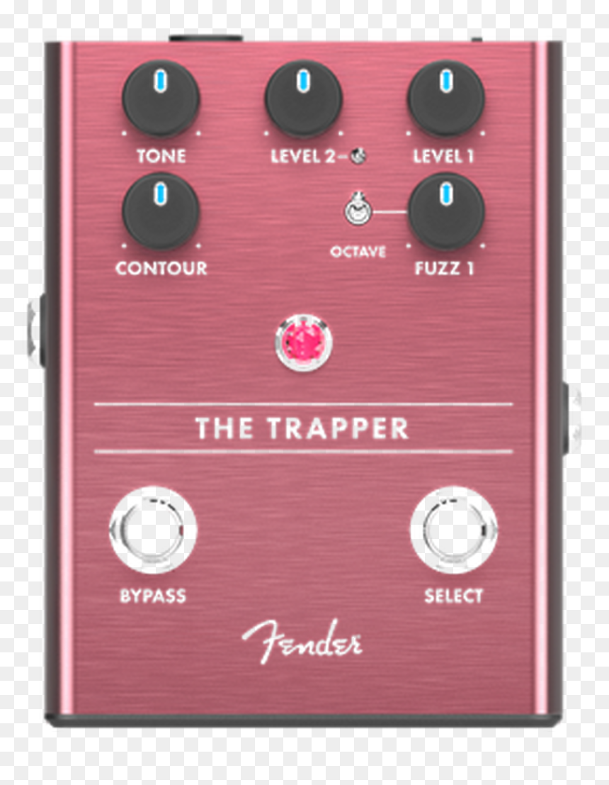 Fender The Trapper Dual Fuzz Pedal - Fender, HD Png Download - fuzz png
