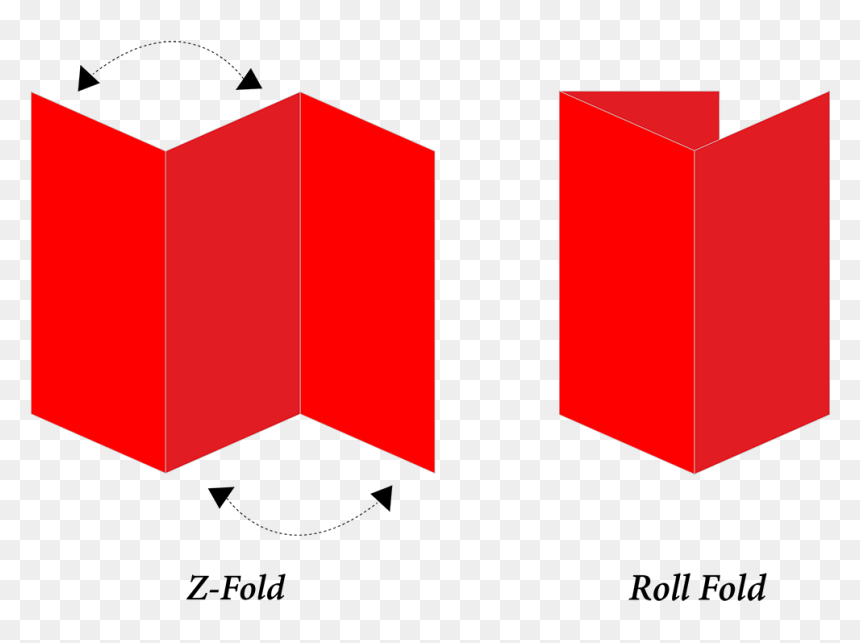 Z-fold, Roll, Gate, Brochure, Flyer, Printing, Samui, - Three Fold, HD Png Download - fold png