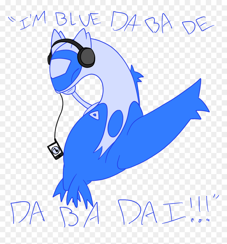 Latias Is Blue - Cartoon, HD Png Download - latias png