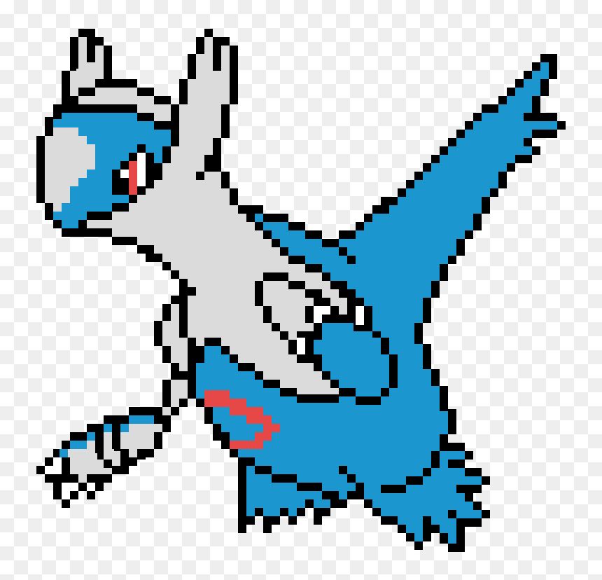 Pixel Art Pokemon Latios, HD Png Download - latias png