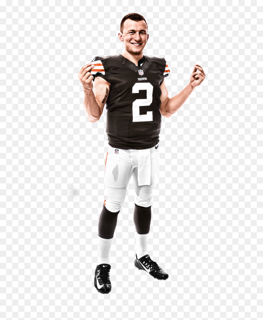Football Player, HD Png Download - johnny manziel png