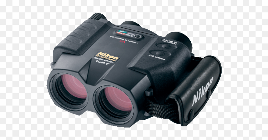 Picture 1 Of - Nikon Stabileyes 14x40 Binoculars, HD Png Download - binocular view png