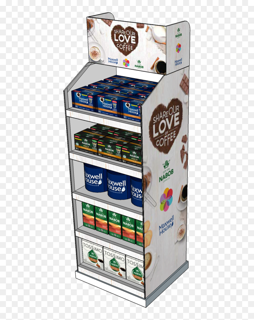 Nabob Merchandiser Model, HD Png Download - kraft heinz png
