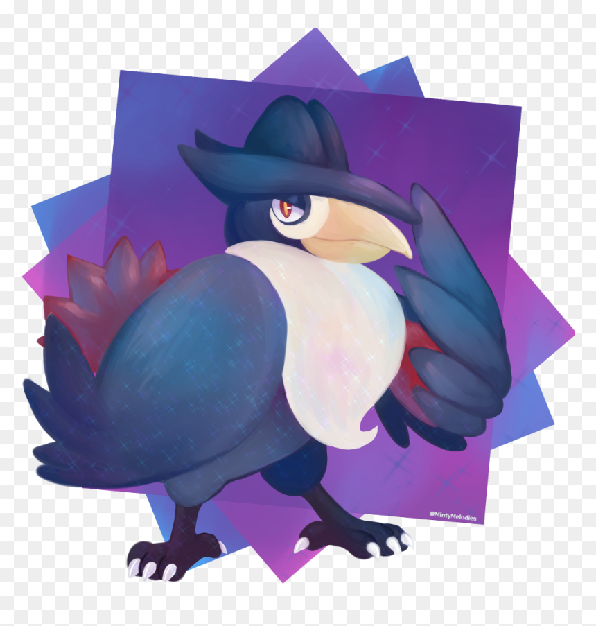 Flightless Bird, HD Png Download - honchkrow png