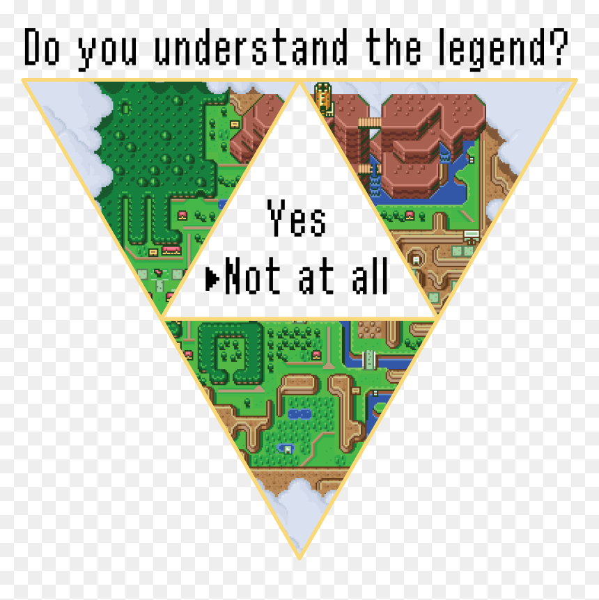 Zelda Map, HD Png Download - a link to the past png