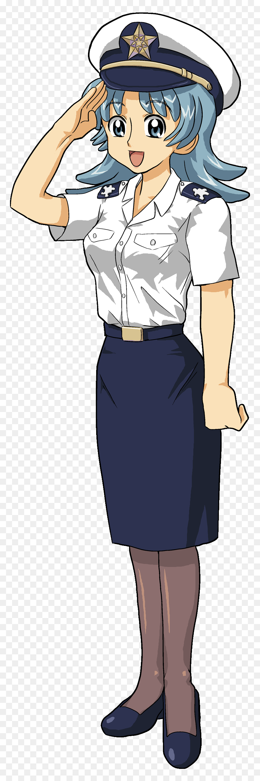 Azumanga Daioh - Navy Uniform, HD Png Download - manga speed lines png