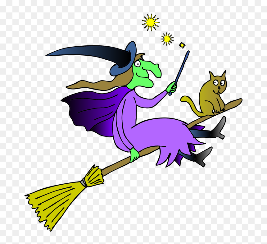 Picture - Cartoon, HD Png Download - night witch png