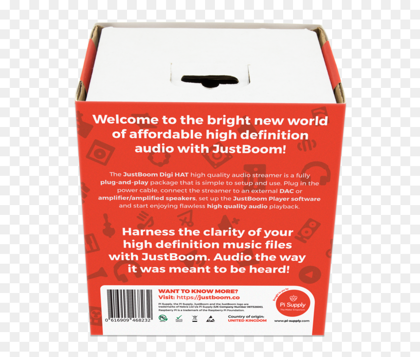 Justboom Digi Hat Kit - Box, HD Png Download - general hat png