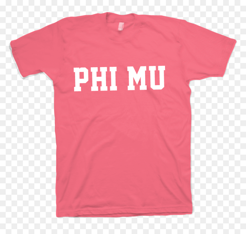 Active Shirt, HD Png Download - phi mu png