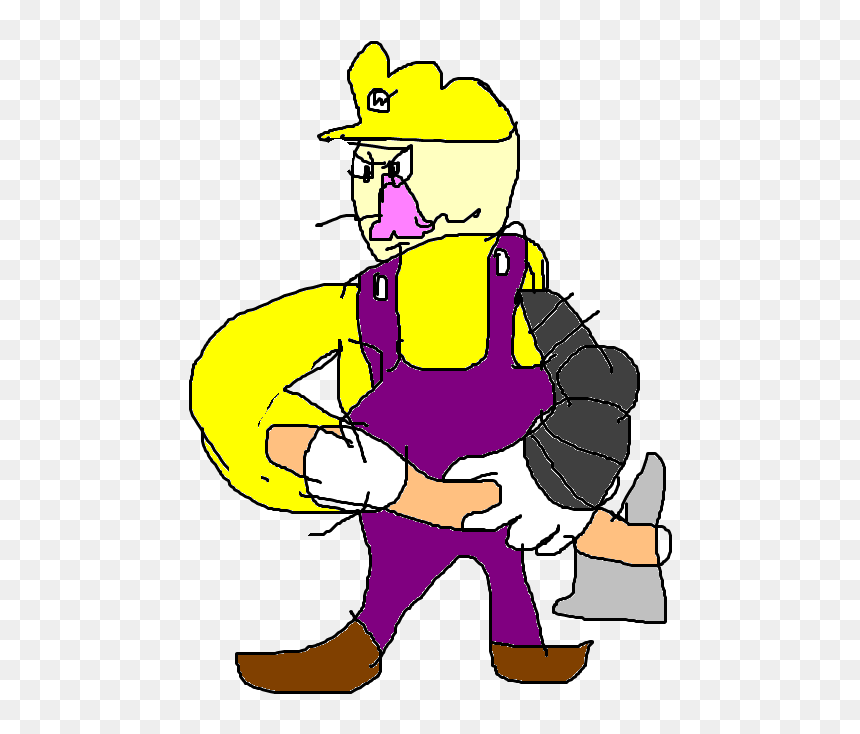 Cartoon, HD Png Download - wario png