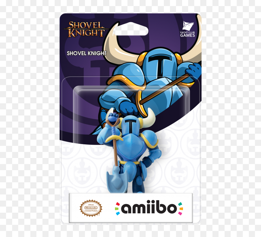 Shovel Knight Amiibo Switch, HD Png Download - shovel knight png