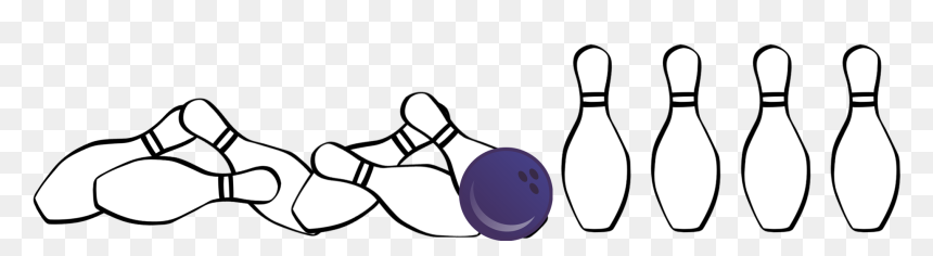 Ten-pin Bowling, HD Png Download - bowling png