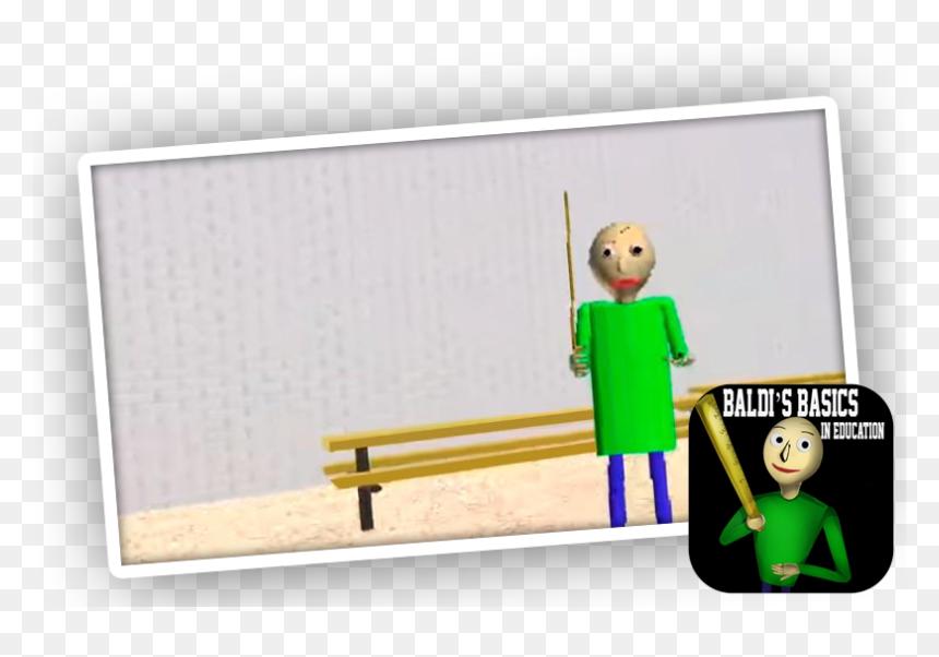 Baldi Funny Puzzle Game - Funny Puzzle Game, HD Png Download - baldi png