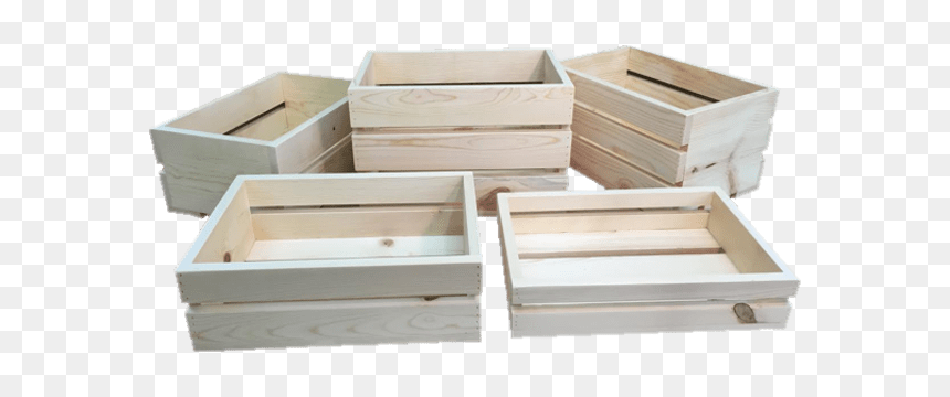 Short Wooden Crate, HD Png Download - crate png