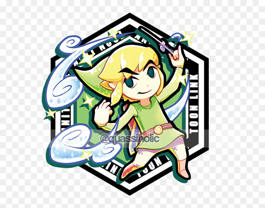 亀甲 に 剣 片 喰, HD Png Download - toon link png