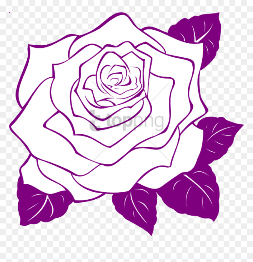 Transparent Rose Outline Png, Png Download - outline png