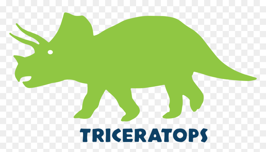 Triceratops Silueta, HD Png Download - triceratops png