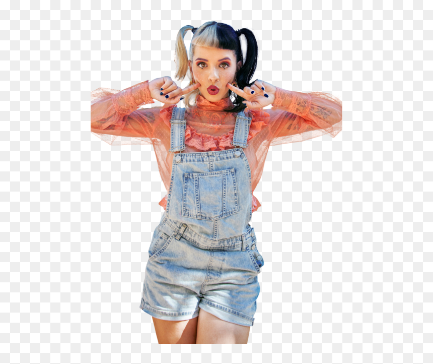 Melanie Martinez With An Overall, HD Png Download - melanie martinez png