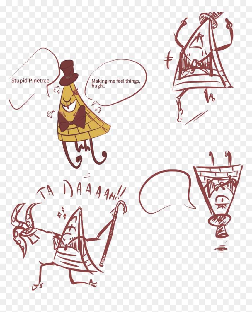Illustration, HD Png Download - bill cipher png