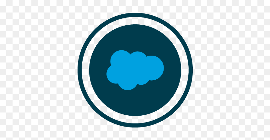 Circle, HD Png Download - salesforce logo png